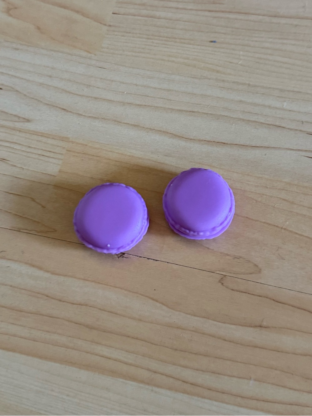 Purple Macaron plastic storage containers